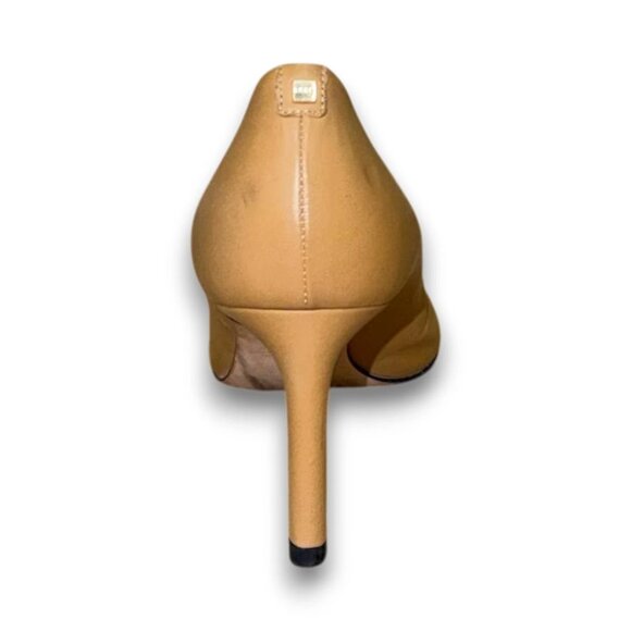 BOSS Janet Pump 70 Women's Beige Leather Heels US 7 (EU 37) MSRP $199 - Picture 3 of 4